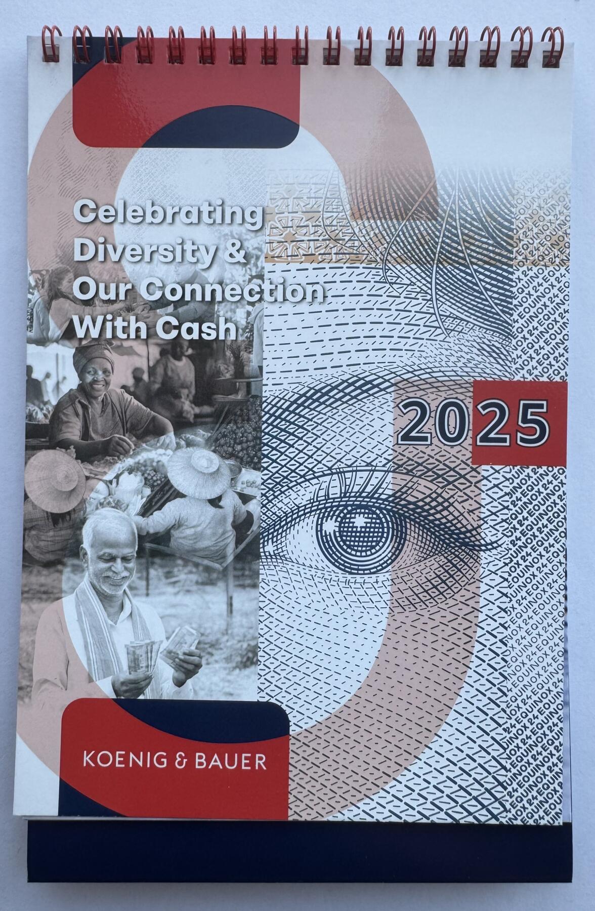 2025第25场（总第225期）：精品测试钞、纪念钞、塑料钞、连体钞综合场 版三/纸质 德国高宝2024年“一体化生态系统”纸质版测试钞UNC（含Koenig&Bauer 2025版台历及原装册）