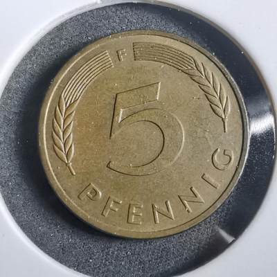 沼泽如烟--第908场 - 德国1981年5芬尼