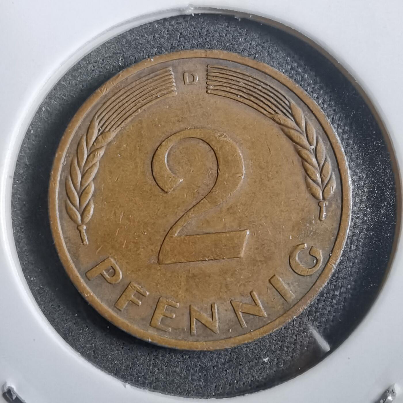 沼泽如烟--第908场 德国1970年2芬尼