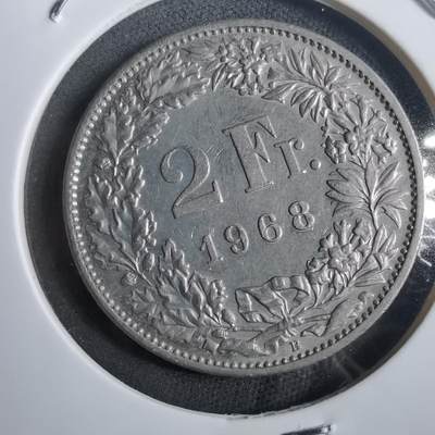 沼泽如烟--第908场 - 瑞士1968年2法郎