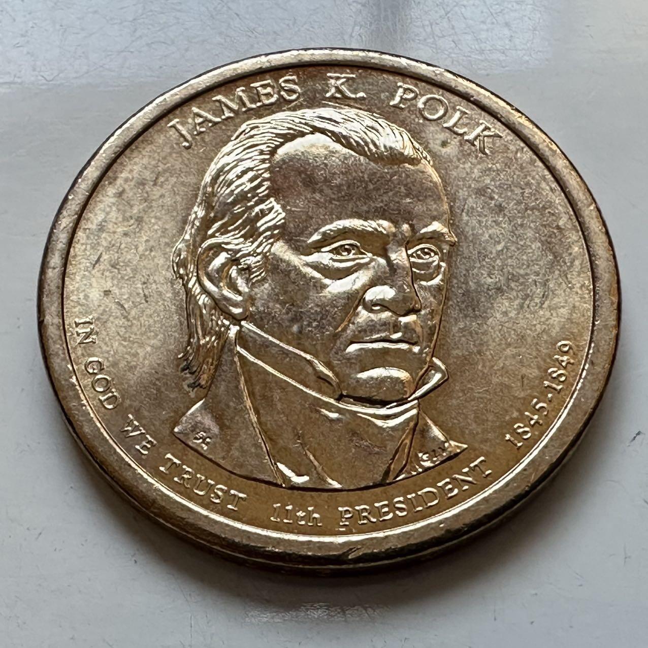 🌹外币初藏🌹🐯2025年第130场  每周二四六晚8️⃣点 接代拍 波尔克一美元a