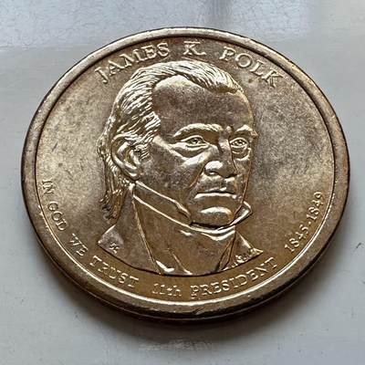 🌹外币初藏🌹🐯2025年第130场  每周二四六晚8️⃣点 接代拍 - 波尔克一美元a