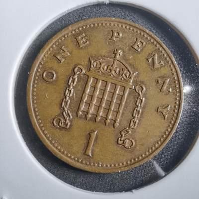 沼泽如烟--第908场 - 英国1987年1便士