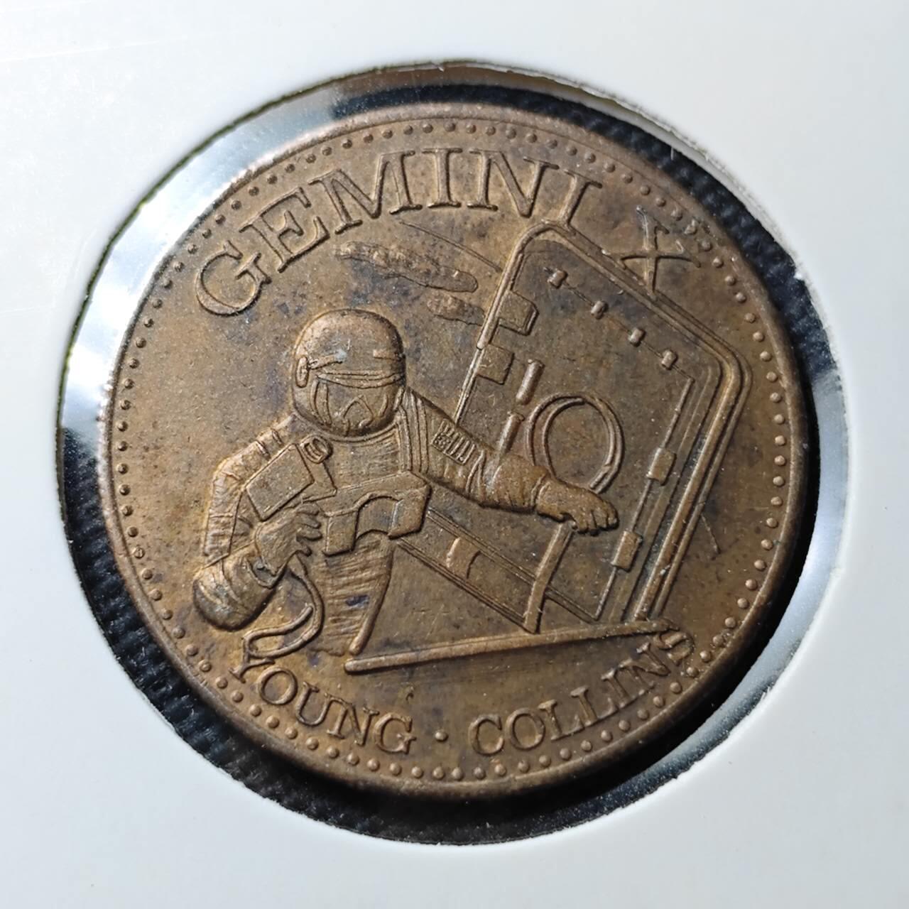 KK钱币收藏小铺  第374场  2月预留时间 周末发货  美国航天纪念章