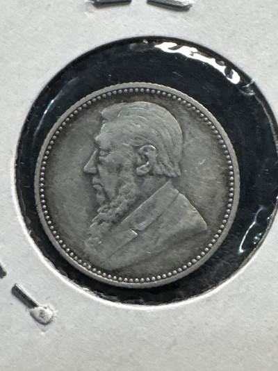 ❤️【币观天下】❤️ 第331期钱币拍卖- 2025.11.21周五晚上6点半场-长期征集拍品 - 德兰士瓦1897年6便士银币