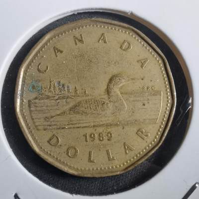 沼泽如烟--第908场 - 加拿大1989年一元