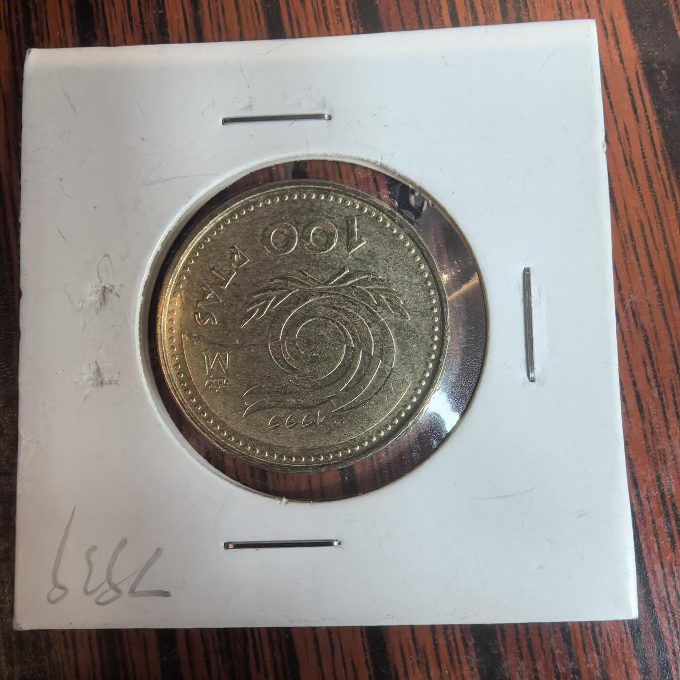 泡泡币外币第三十一场可代拍15038385335微信 西班牙硬币。