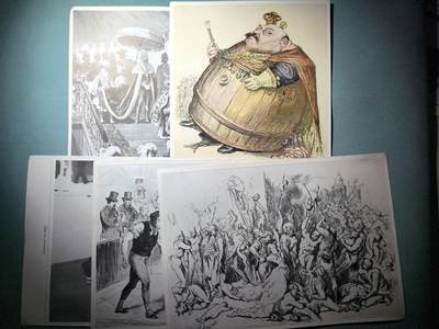 盛世勋华——号角文化勋章邮票专场拍卖第288期 - 德国（1939）系列宣传卡片“掠夺成性的国家——英国”5张