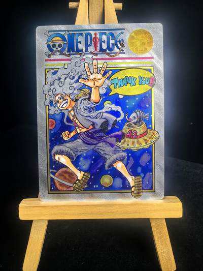 无佣金 不寄存 不收拍 链接少 我只是一个小小的卡牌收藏玩家   需要多宫大佬请私聊 部分卡牌设有底价（不想玩的那么累，即使有底价也会比市场价便宜的多，懂的自然懂） 拒绝小号抬价 大家放心拍 所有拍品部分套有卡膜 部分卡牌多宫 自制卡牌 不包厂瑕 放大镜 品控 勿拍 流拍商品会循环 感谢大家支持 留个关注 不定时上新 谢谢 - 奇点卡牌 订制 海贼路飞