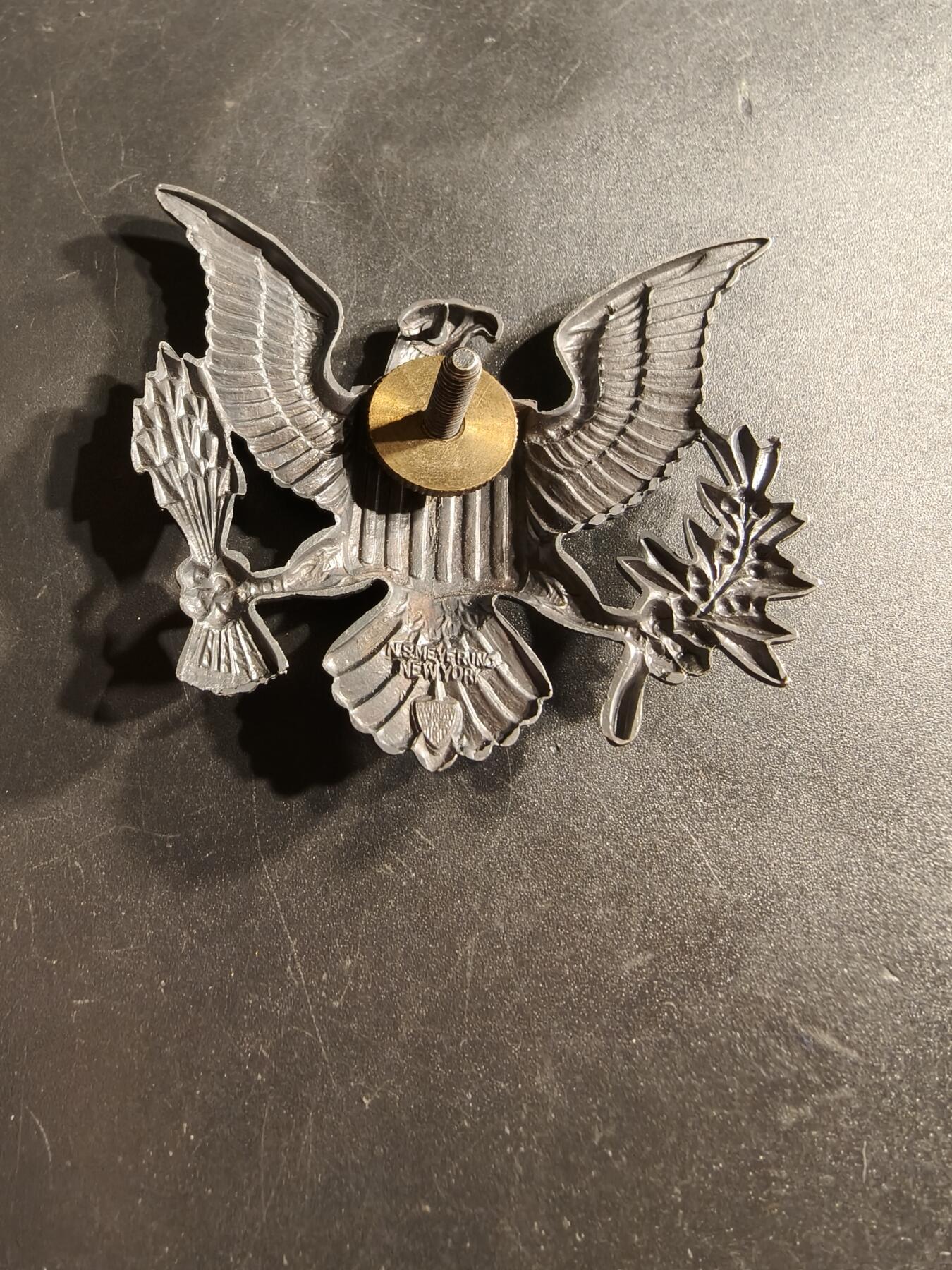 老王徽章第164期  美国空军大檐帽帽徽