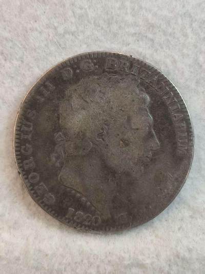 G&W世界散币，银币处理专场（第37场） - 英国1820年1克朗  银币