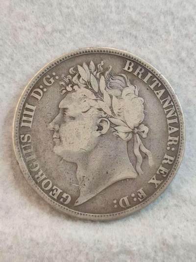 G&W世界散币，银币处理专场（第37场） - 英国1821年1克朗  银币