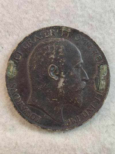 G&W世界散币，银币处理专场（第37场） - 英国1902年1克朗  银币  有焊点