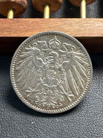 ❤️【币观天下】❤️ 第331期钱币拍卖- 2025.11.21周五晚上6点半场-长期征集拍品 - 德国鹰银币1914年1马克银币