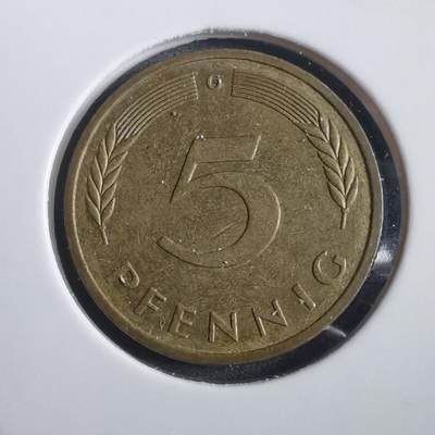 沼泽如烟--第908场 - 德国1977年5芬尼