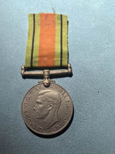 盛世勋华——号角文化勋章邮票专场拍卖第288期 - 英国二战本土防御奖章 少见带刻名