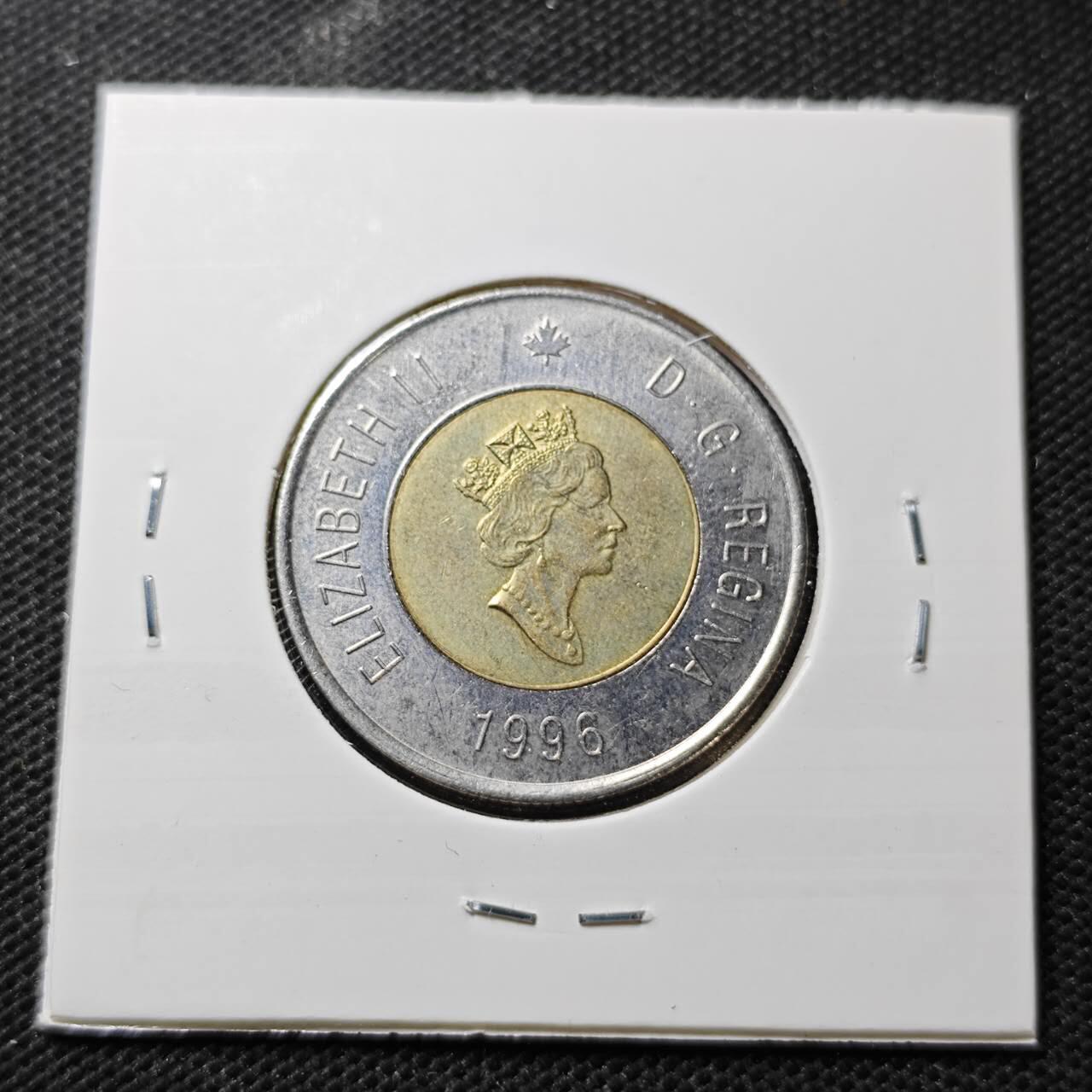 KK钱币收藏小铺  第374场  2月预留时间 周末发货  加拿大2元