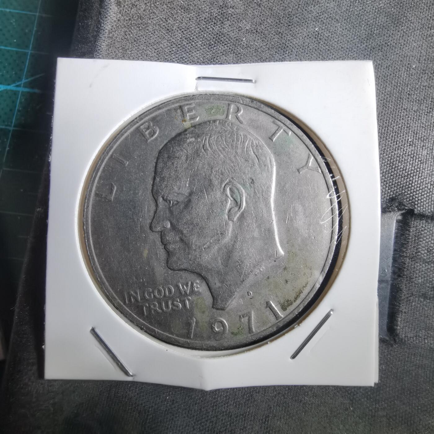 沼泽如烟--第908场 美国1971年一元