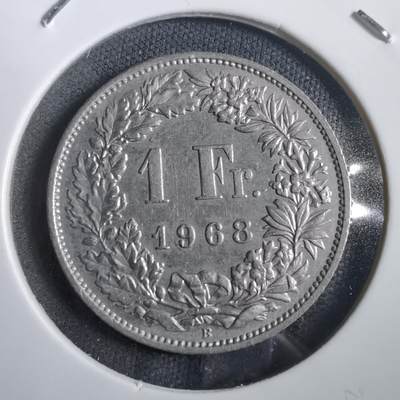 沼泽如烟--第908场 - 瑞士1968年1法郎