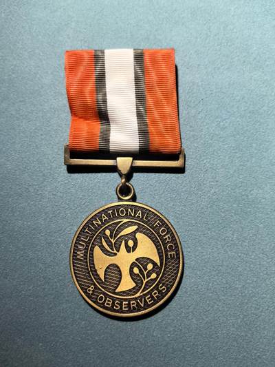 盛世勋华——号角文化勋章邮票专场拍卖第288期 - 联合国多国部队观察员奖章