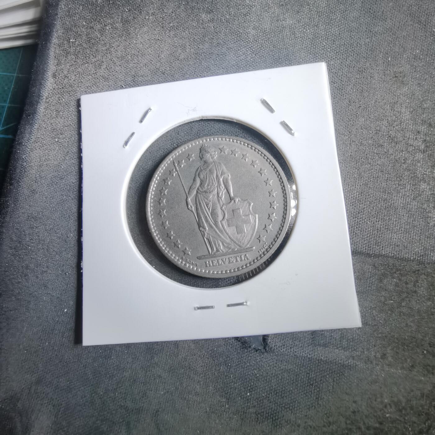 沼泽如烟--第908场 瑞士1968年2法郎