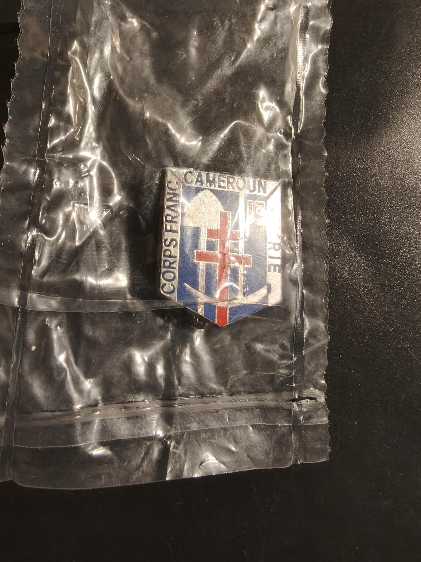 老王徽章第164期  法属喀麦隆第13工兵营证章