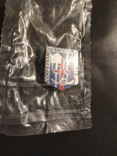 老王徽章第164期 -  法属喀麦隆第13工兵营证章