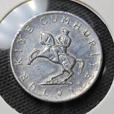 KK钱币收藏小铺  第374场  2月预留时间 周末发货 -  1983土耳其5里拉