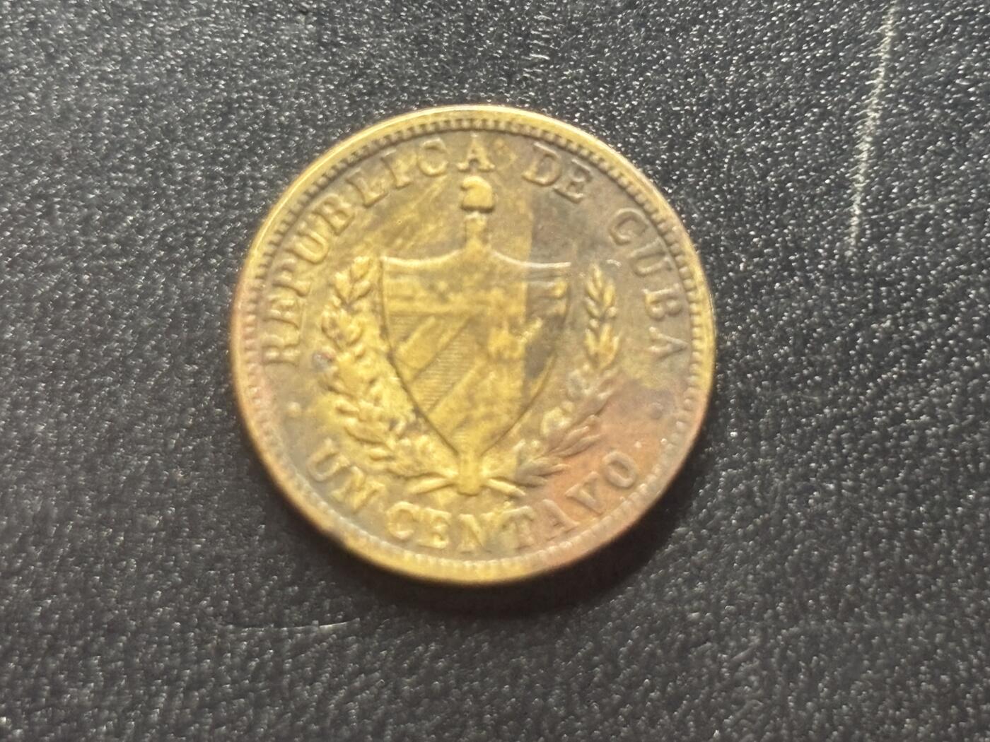 邮泉阁限时拍卖第三十六场 美洲硬币专场（硬币在国外。请付邮费6元。） 古巴1943年1分