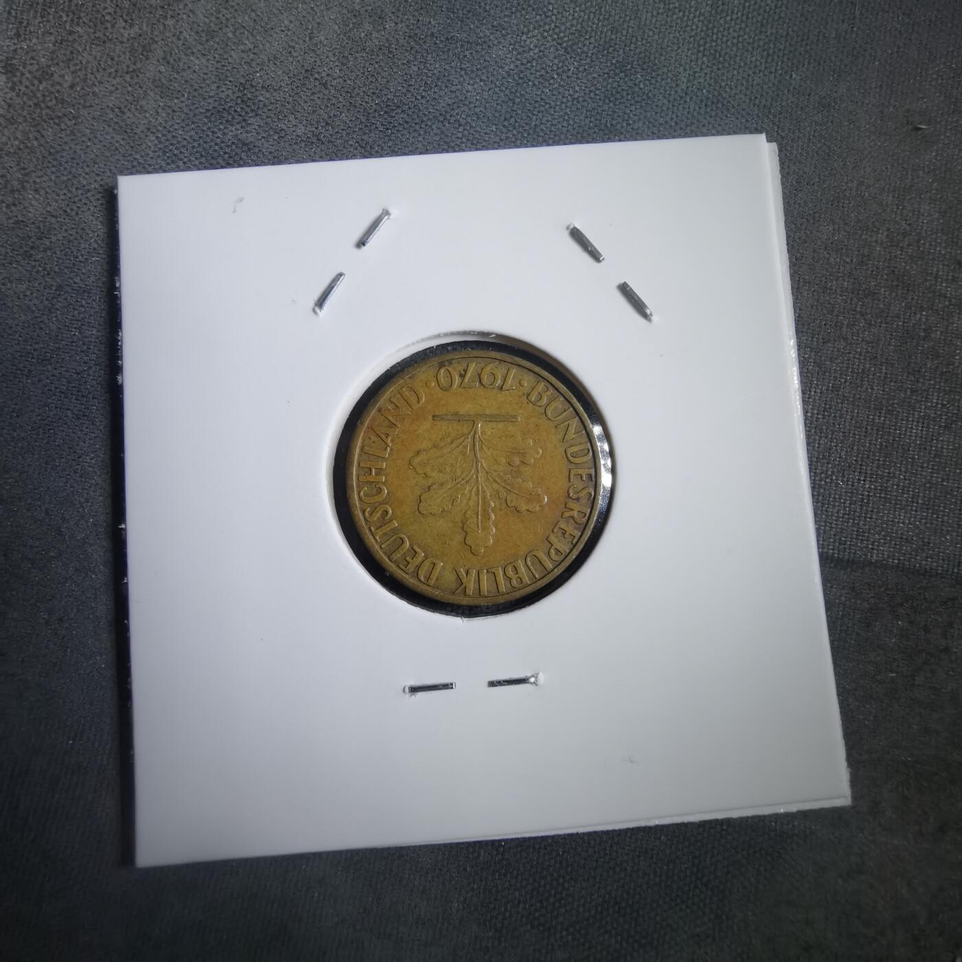 沼泽如烟--第908场 德国1970年5芬尼