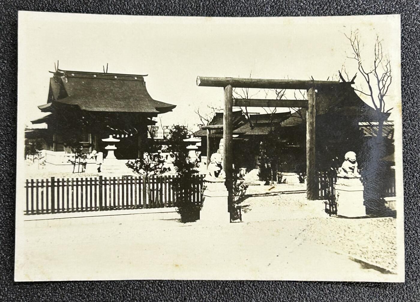 西秦中古拍卖第六十六期 不忘历史 抗战时期 罪证上海神社照片