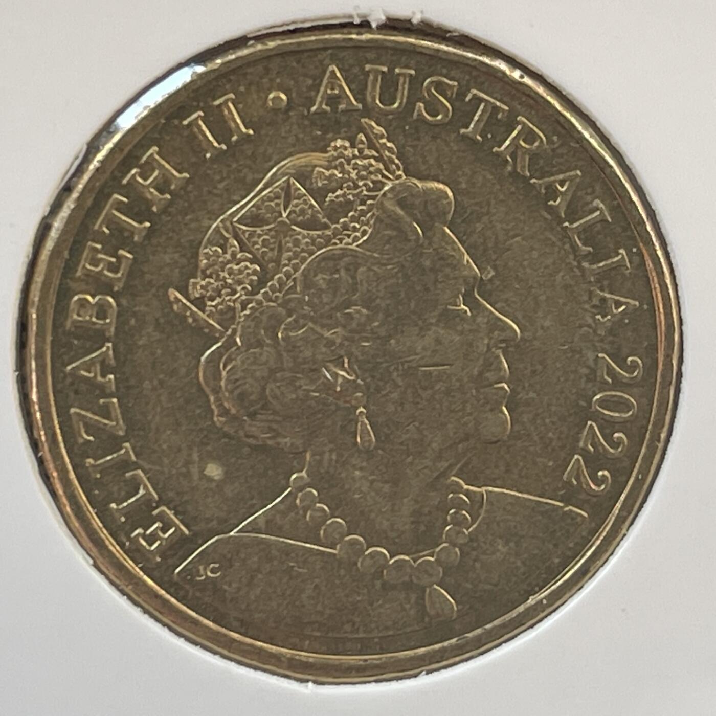 【澳大利亚硬币】限时专场（1澳元 ~4.6557人民币 ）   澳大利亚2022年1澳元面包纪念币一枚【28】