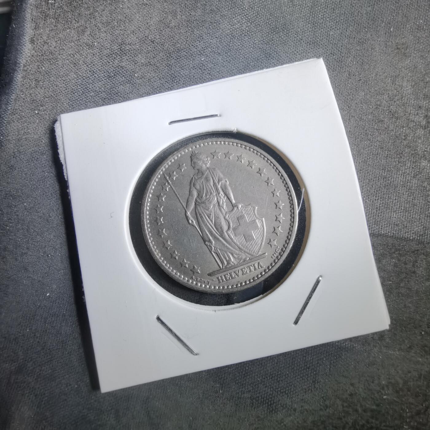 沼泽如烟--第908场 瑞士1968年2法郎