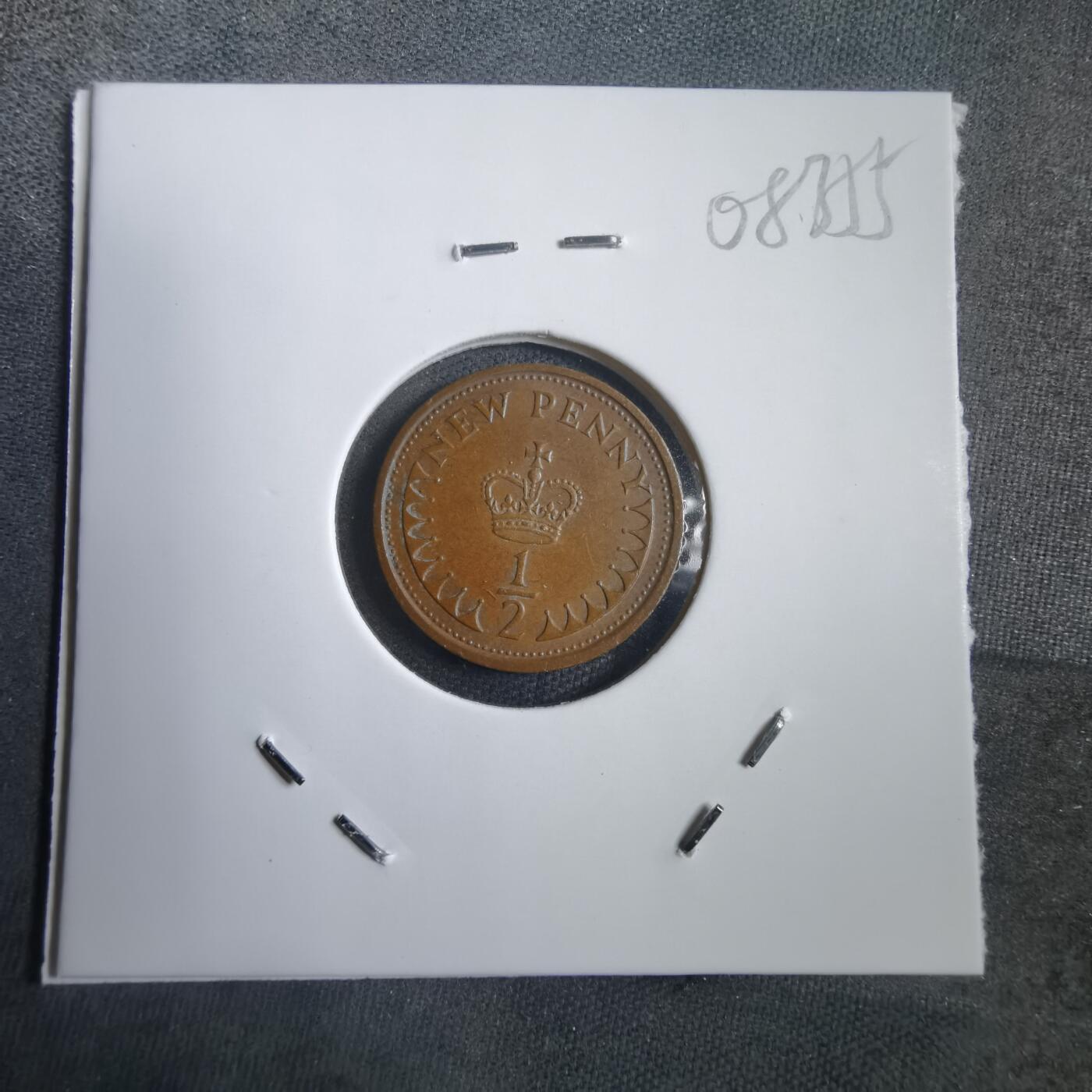 沼泽如烟--第908场 英国1974年半便士