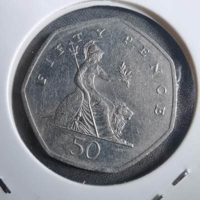 沼泽如烟--第908场 - 英国1997年50便士