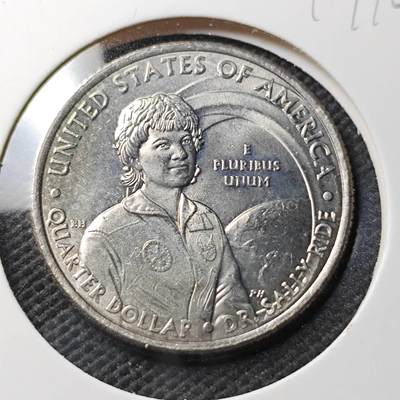 KK钱币收藏小铺  第374场  2月预留时间 周末发货 -  2022美国25分纪念币