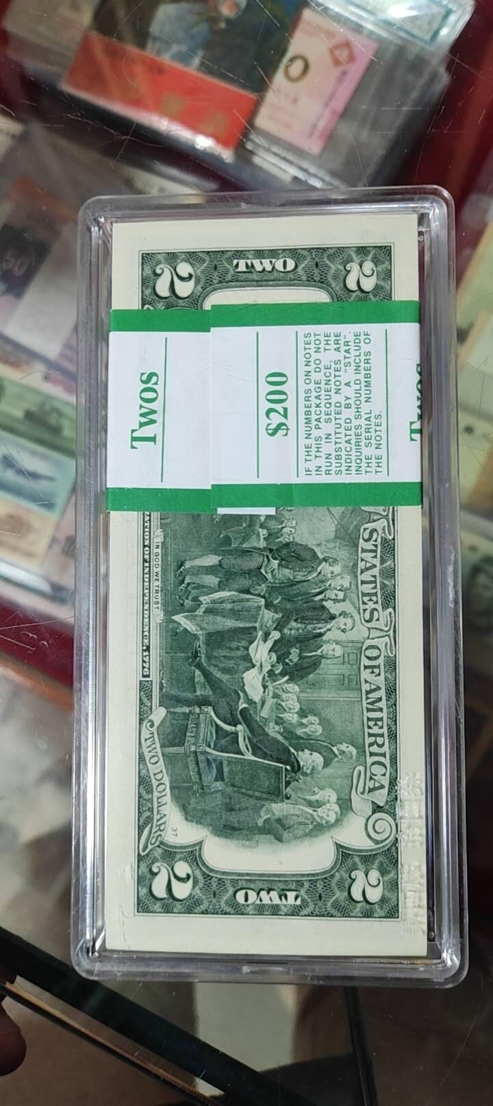 图南收藏 美刀2元百连号