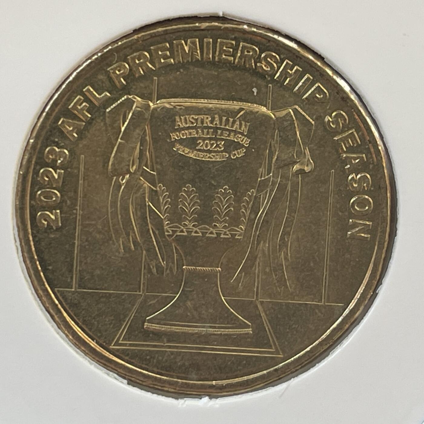 【澳大利亚硬币】限时专场（1澳元 ~4.6557人民币 ） 澳大利亚2022年1澳元体育奖杯纪念币一枚【31】