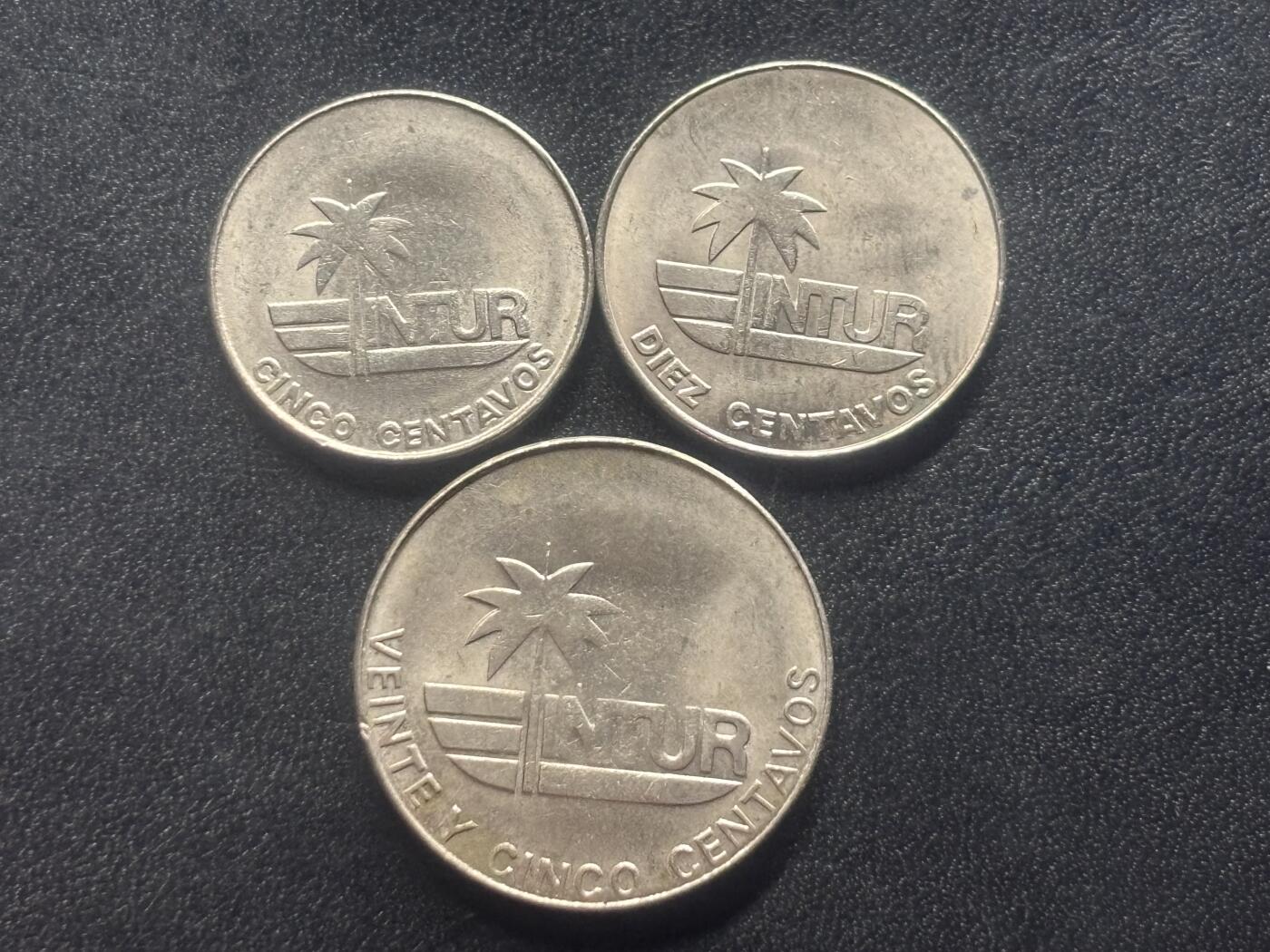 邮泉阁限时拍卖第三十六场 美洲硬币专场（硬币在国外。请付邮费6元。） 古巴1981年3枚