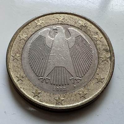 🌹外币初藏🌹🐯2025年第130场  每周二四六晚8️⃣点 接代拍 - 德国2002年一欧元