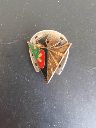 老王徽章第164期 -  法国外籍军团第2步兵团指挥与支援连证章