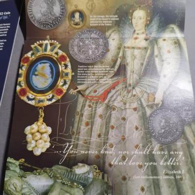 长老汇蛇年精选第七十六场拍卖 2003英国硬币10枚ms套币，总面值6.38英镑，含平权等多枚纪念币，原装卡册