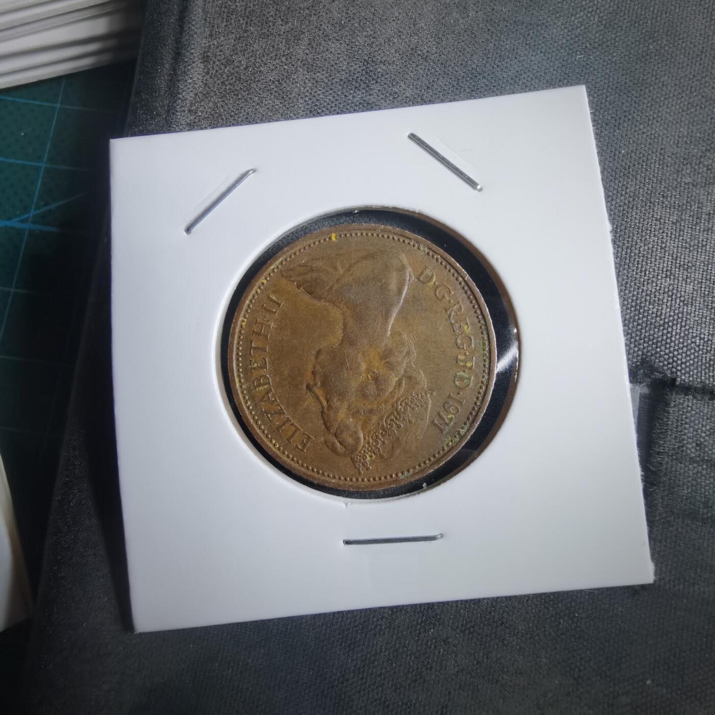 沼泽如烟--第908场 英国1972年2便士