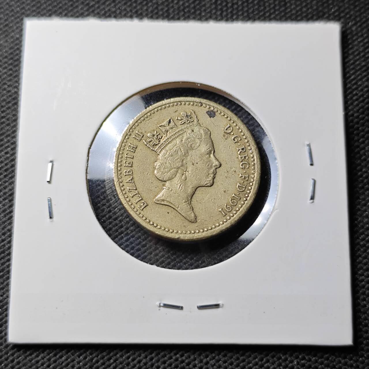 KK钱币收藏小铺  第374场  2月预留时间 周末发货  英国1镑