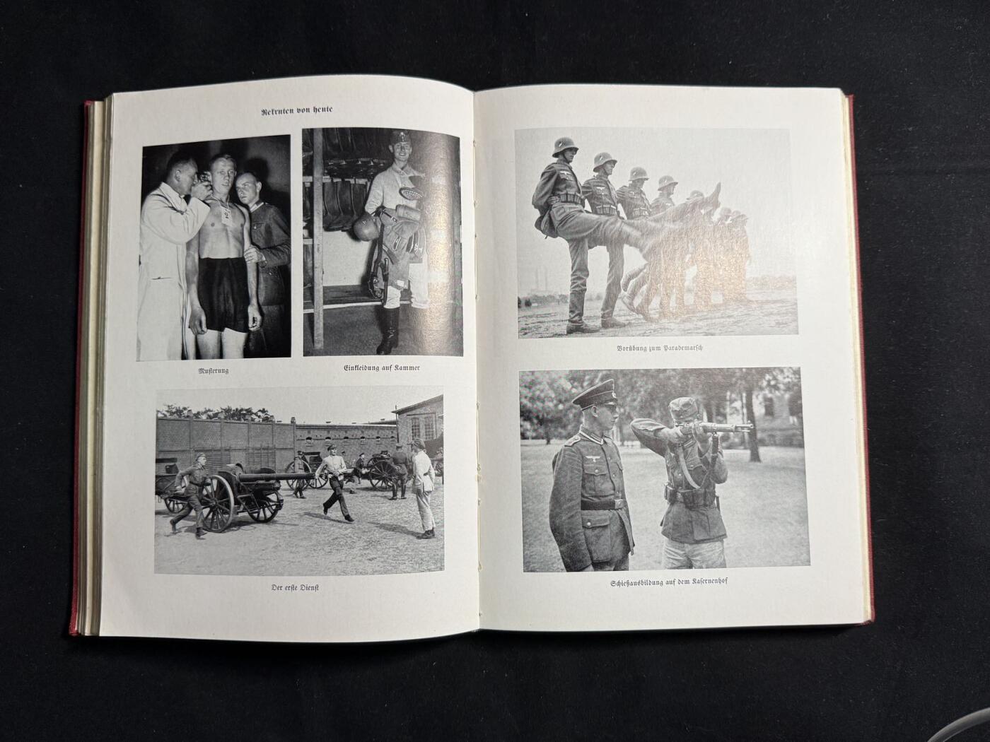 戎马世界章牌大赏第108期 铭记历史！以史为鉴！1936年德国陆军年鉴精装本 用于赠送将领、外国使节的非卖品