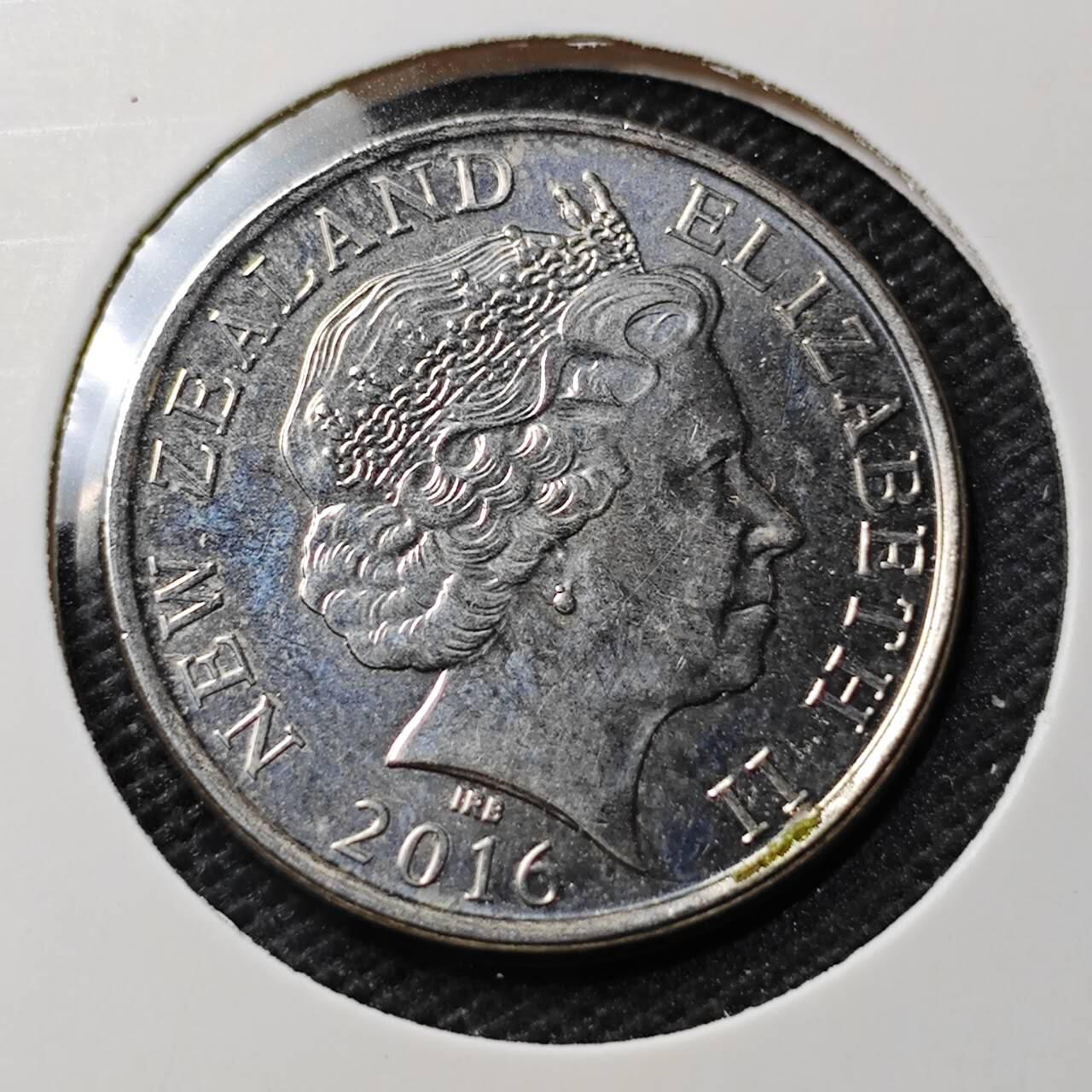 KK钱币收藏小铺  第374场  2月预留时间 周末发货  新西兰50分