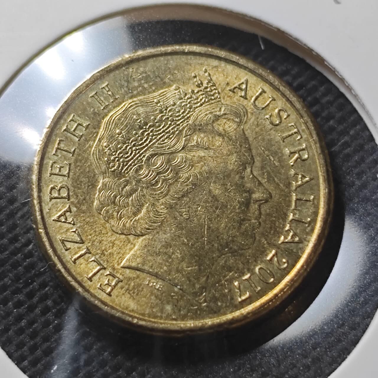 KK钱币收藏小铺  第374场  2月预留时间 周末发货  澳大利亚2元彩色纪念币