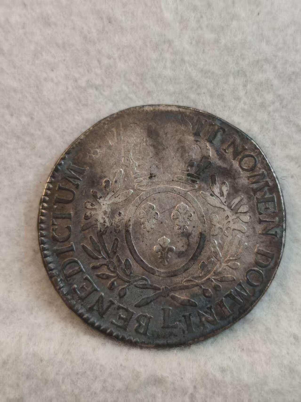 G&W世界散币，银币处理专场（第37场） 法国1727年1埃居  银币  法国波旁王朝 路易十五