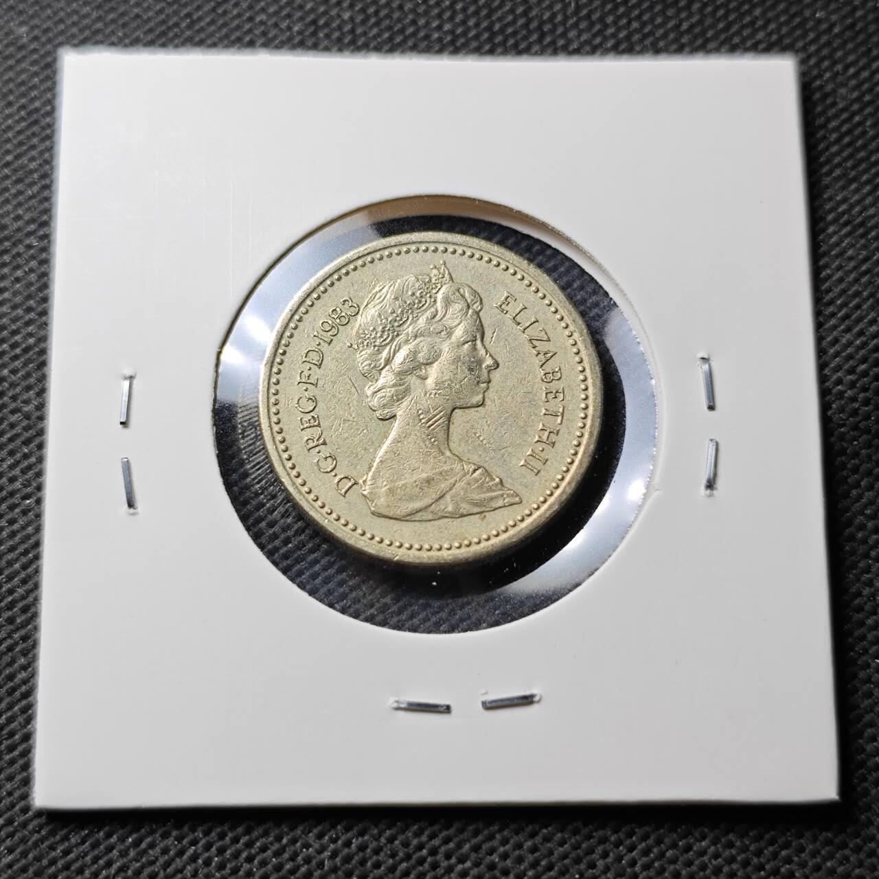 KK钱币收藏小铺  第374场  2月预留时间 周末发货  英国1镑