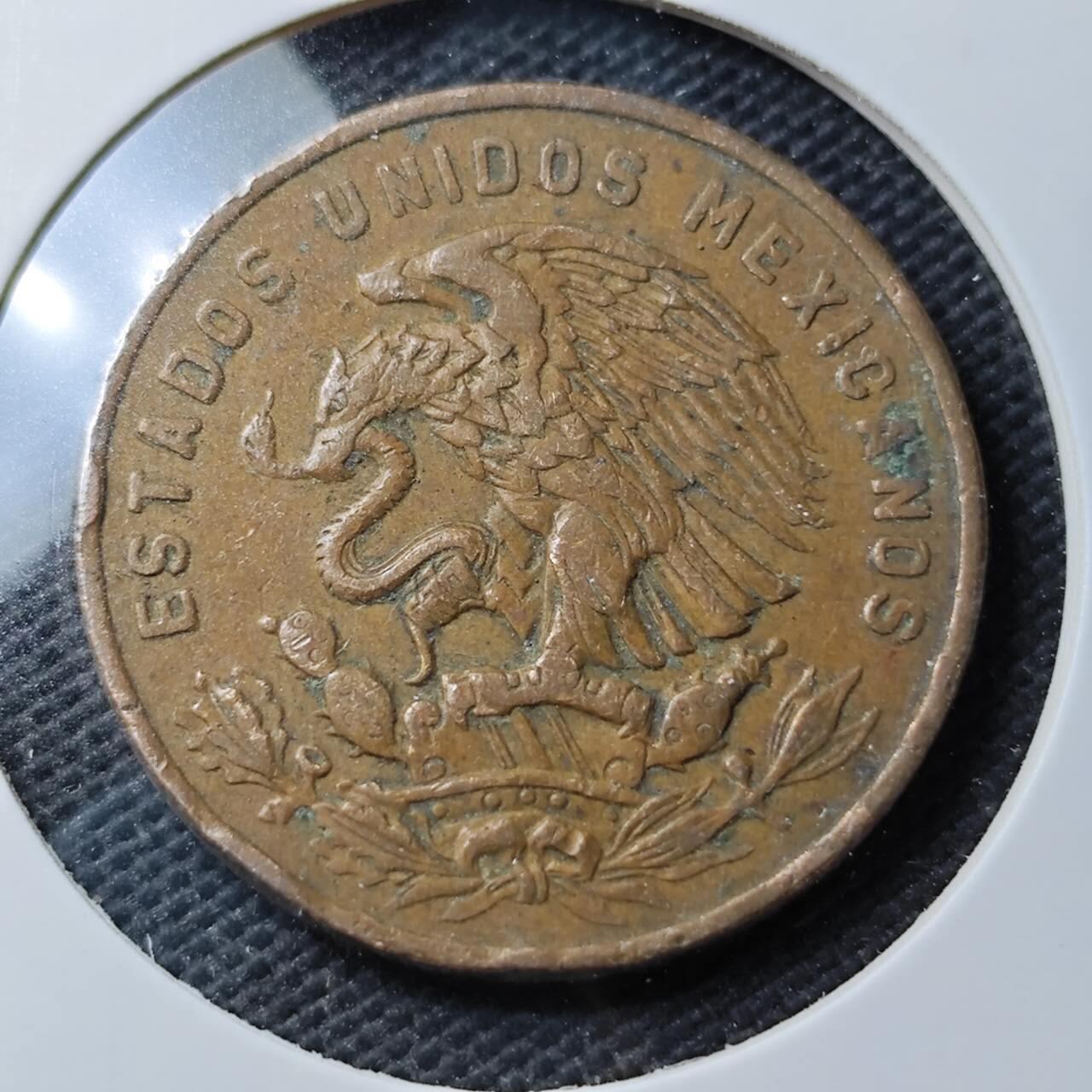 KK钱币收藏小铺  第374场  2月预留时间 周末发货  1965墨西哥20分